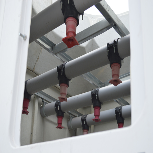 Cooling tower piping