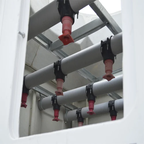 Cooling tower piping